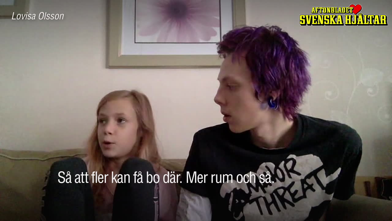 10-åriga Lovisa har samlat in 40000 kronor