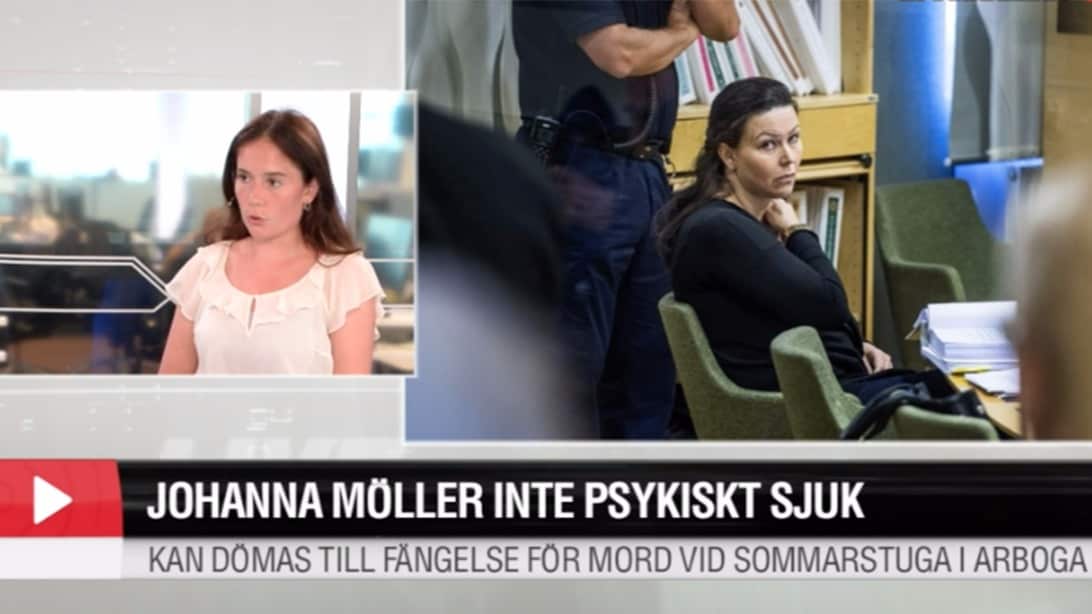Johanna Möller inte psykiskt sjuk