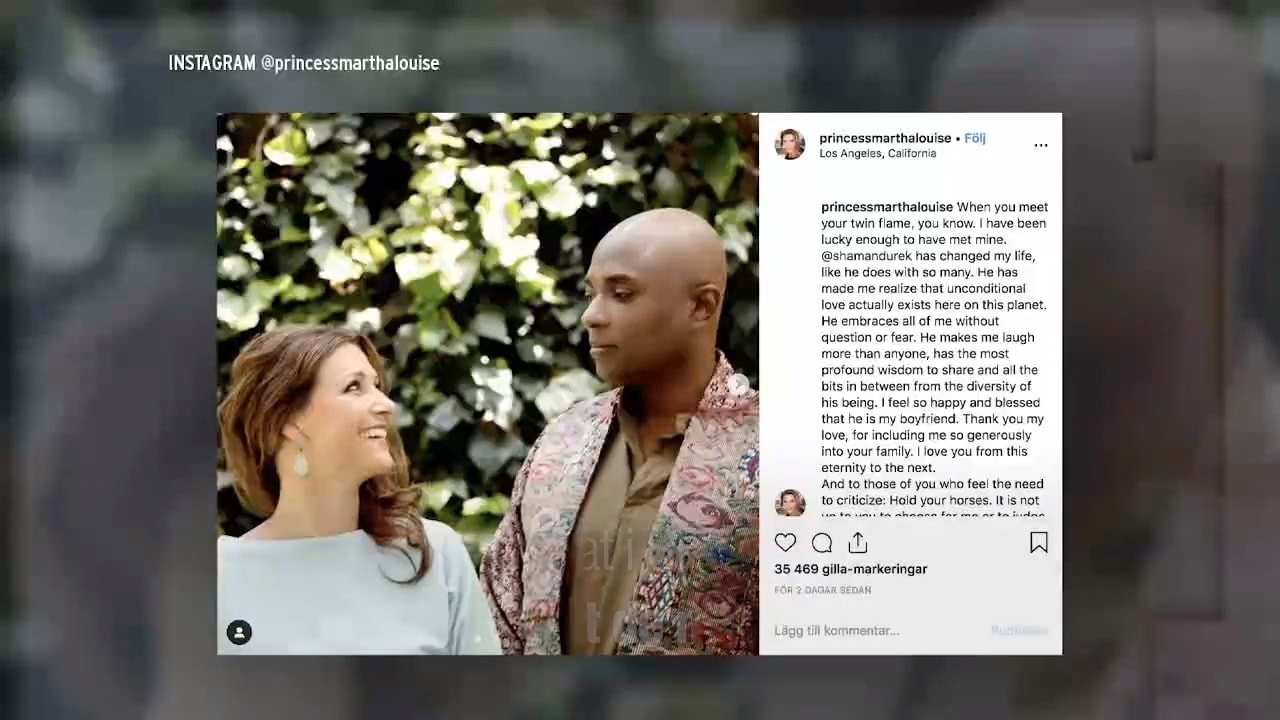 Schamanen och Märtha Louise – ett par på egyptiernas tid