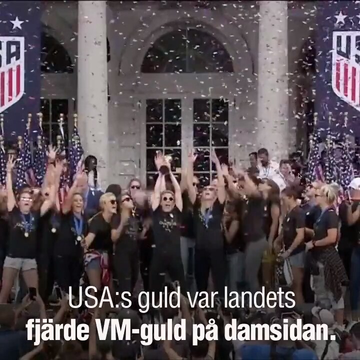 Här hyllas USA:s guldhjältar – mitt i centrala New York