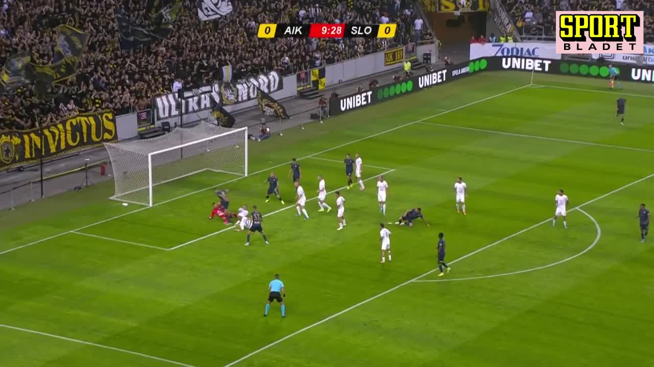 Höjdpunkter: AIK utslaget ur ECL – förlorade hemma mot Slovácko