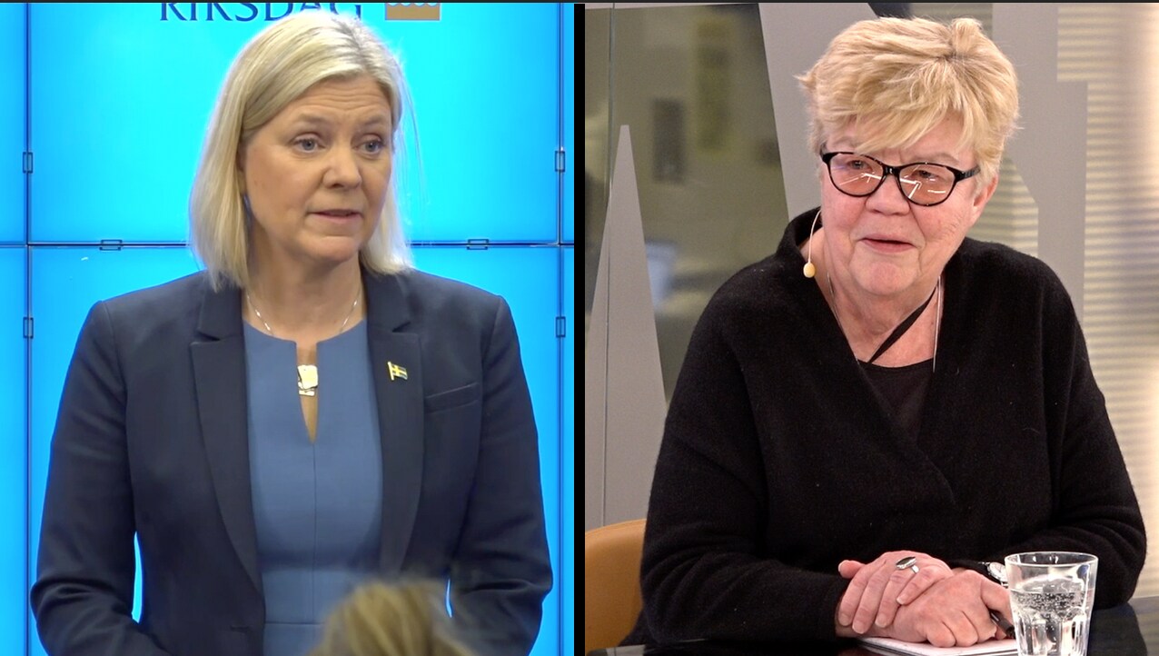 Lena Mellin och  statsvetarprofessorn Jan Teorell om superonsdagen: ”En dag man kommer berätta om för barnbarnen"”