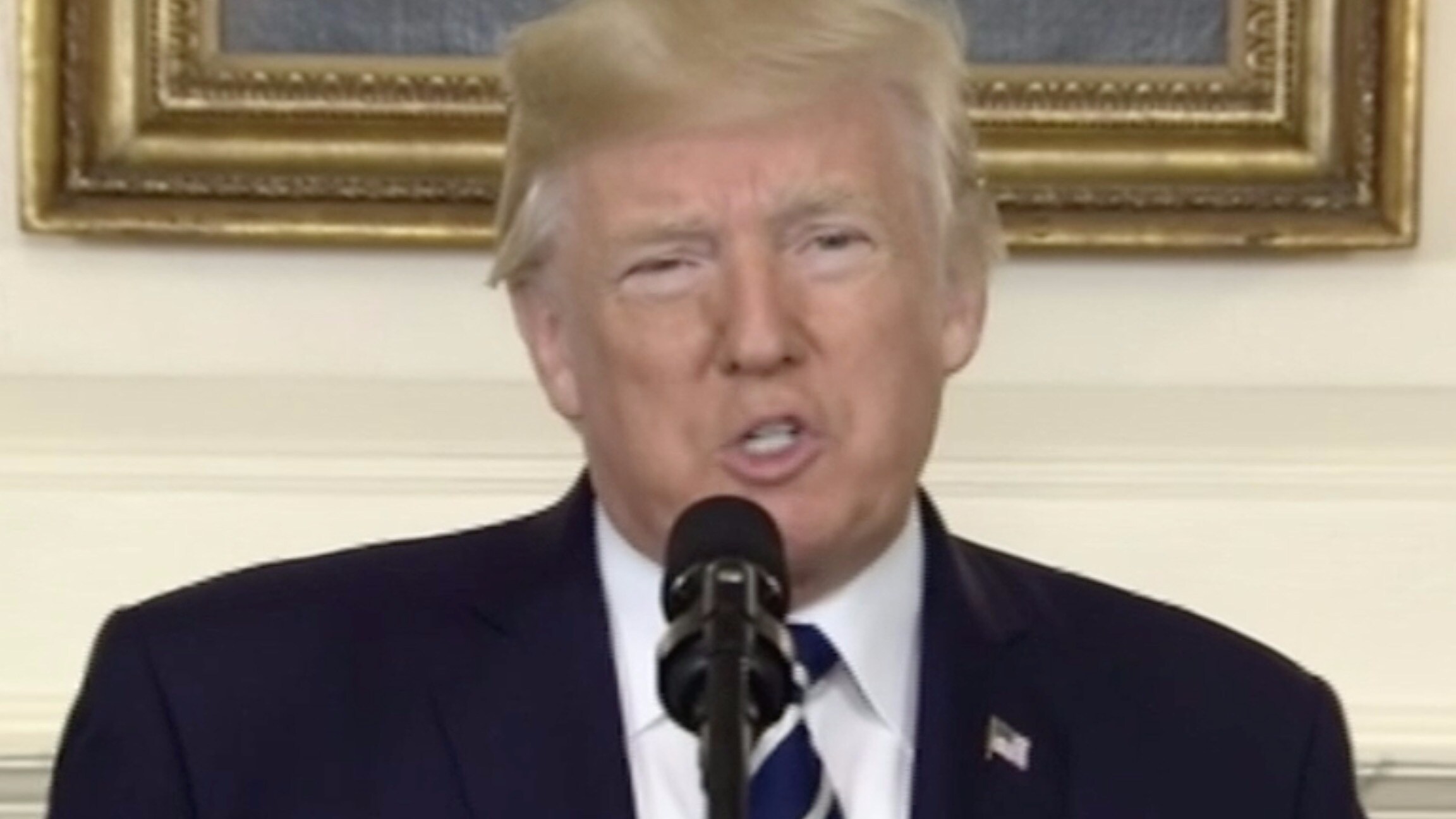 Donald Trump talar till nationen efter masskjutningen i Las Vegas