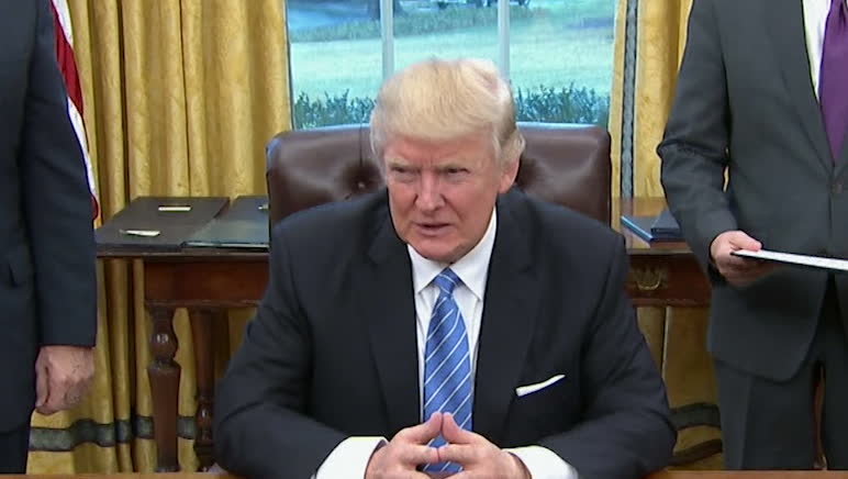 "Vi kommer bygga muren"