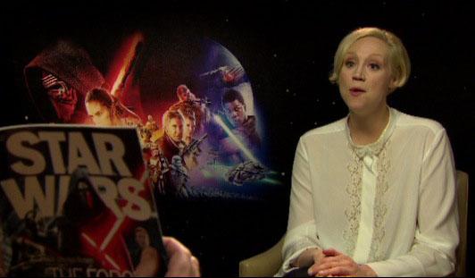 Se intervjun med "Star Wars"-stjärnan Gwendoline Christie - tar emot Nöjesbladets "bibel"