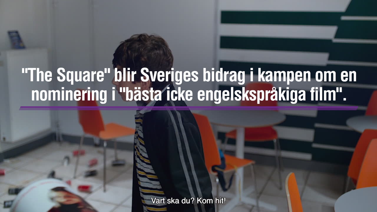 Här är Sveriges bidrag till Oscarsnomineringen