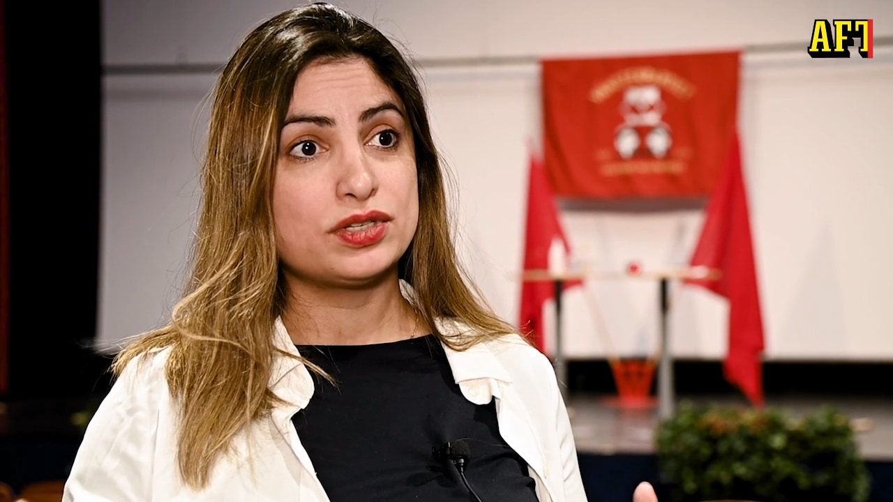 Nooshi Dadgostar besöker Gällivare och Kiruna