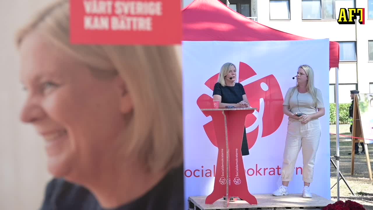 Magdalena Andersson (S): ”Jag är bekymrad över att SD kan bli större än M”