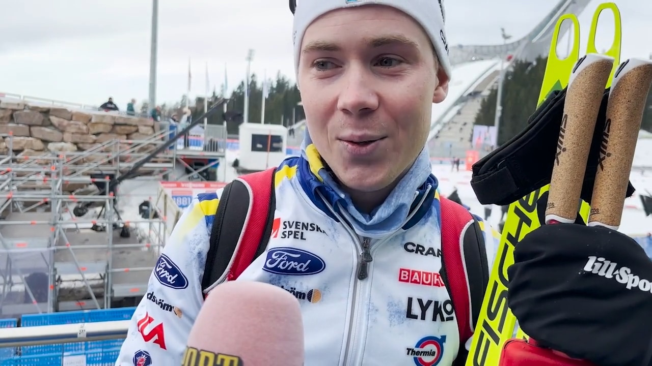 Holmenkollens stämning imponerade Andersson: De räckte fram några ölburkar