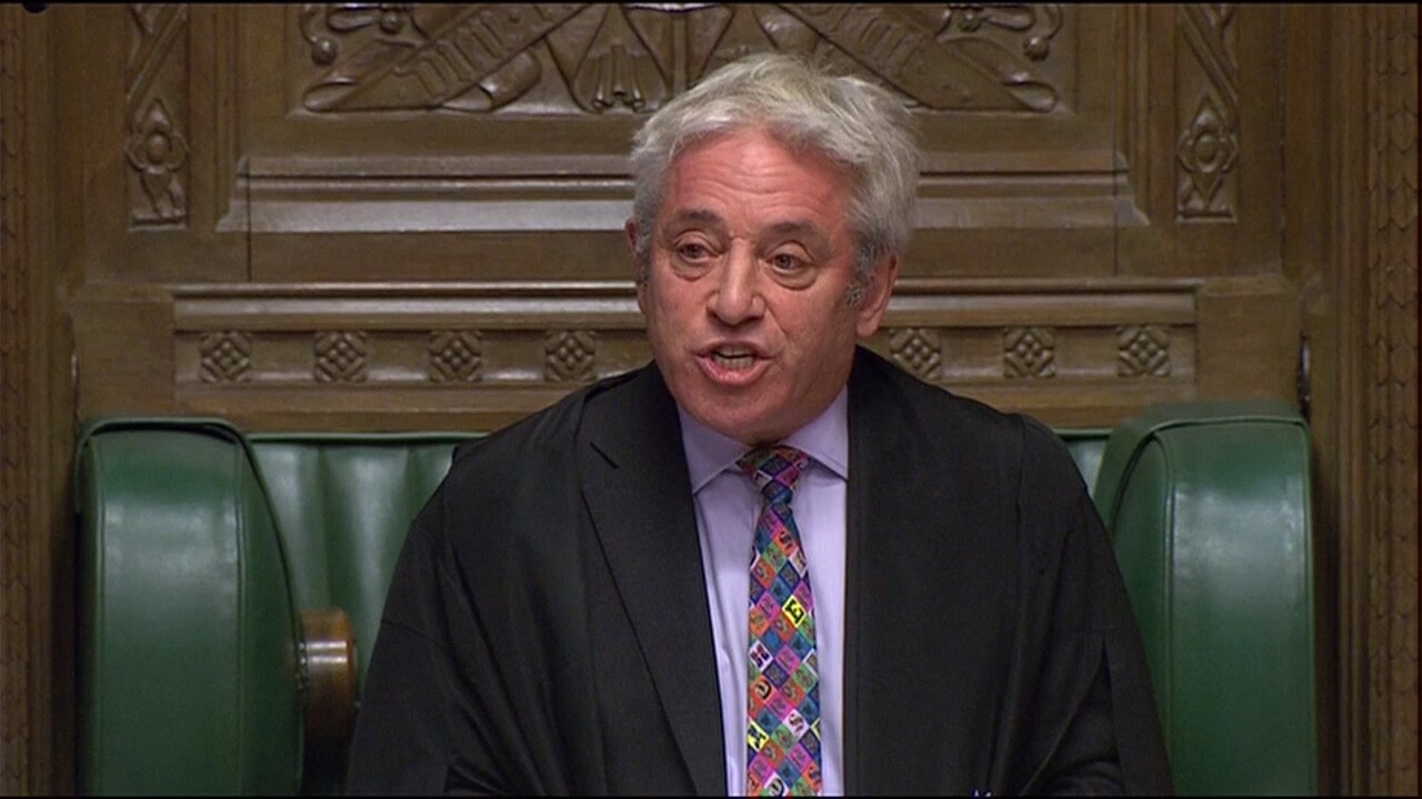 Talmannen i Storbritannien: Johnsons brexitförslag kommer inte att debatteras i dag