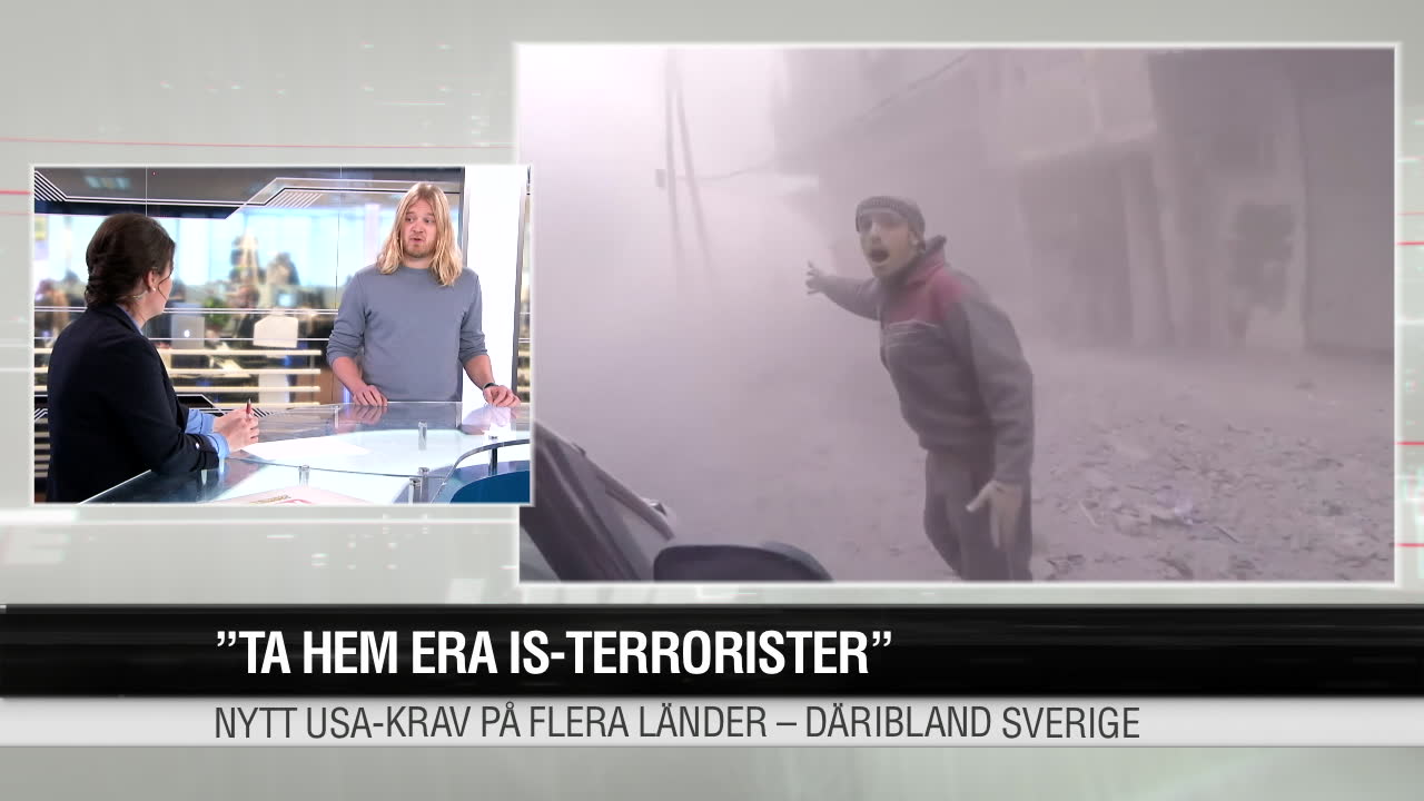 USA-kravet: ”Ta hem era IS-terrorister”