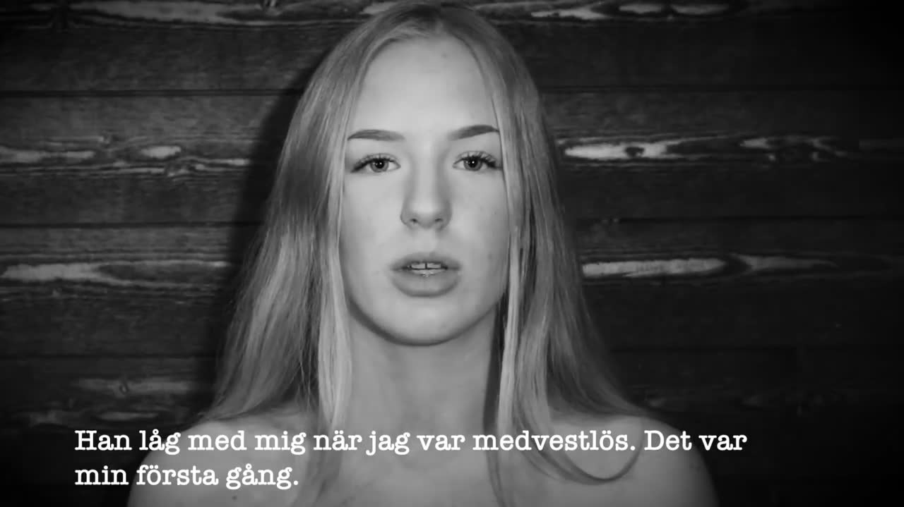 Här är deras protest mot killarnas trakasserier