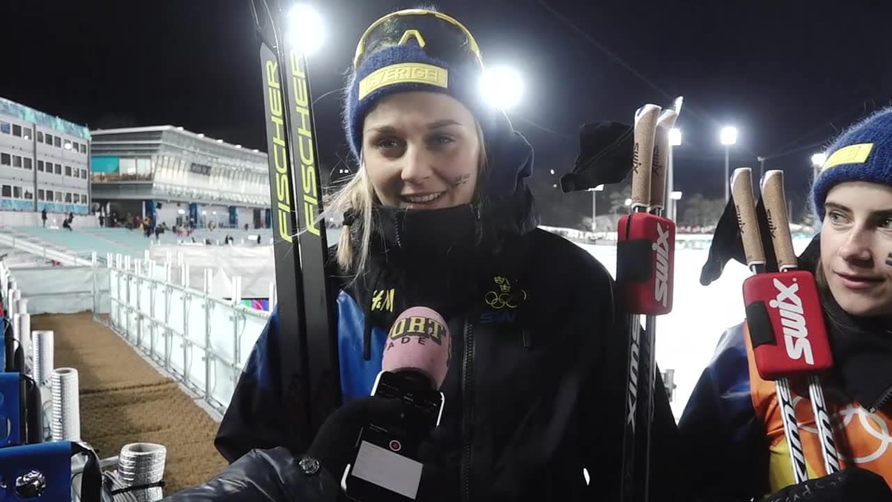 Stina Nilsson om OS-silvret