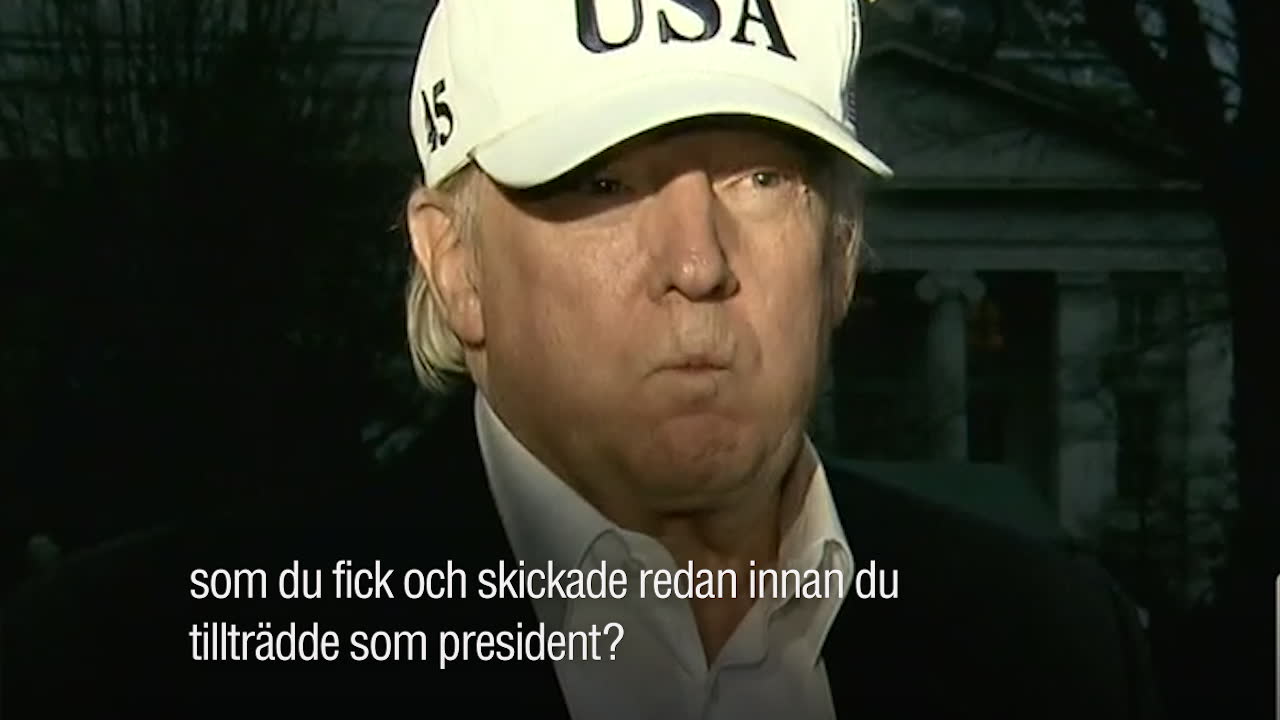 Trump: Tänker inte sparka Robert Mueller