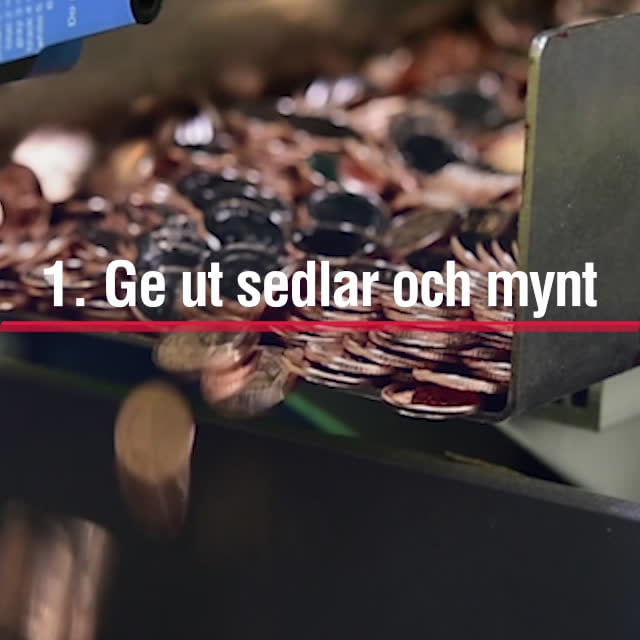 Det här gör Riksbanken