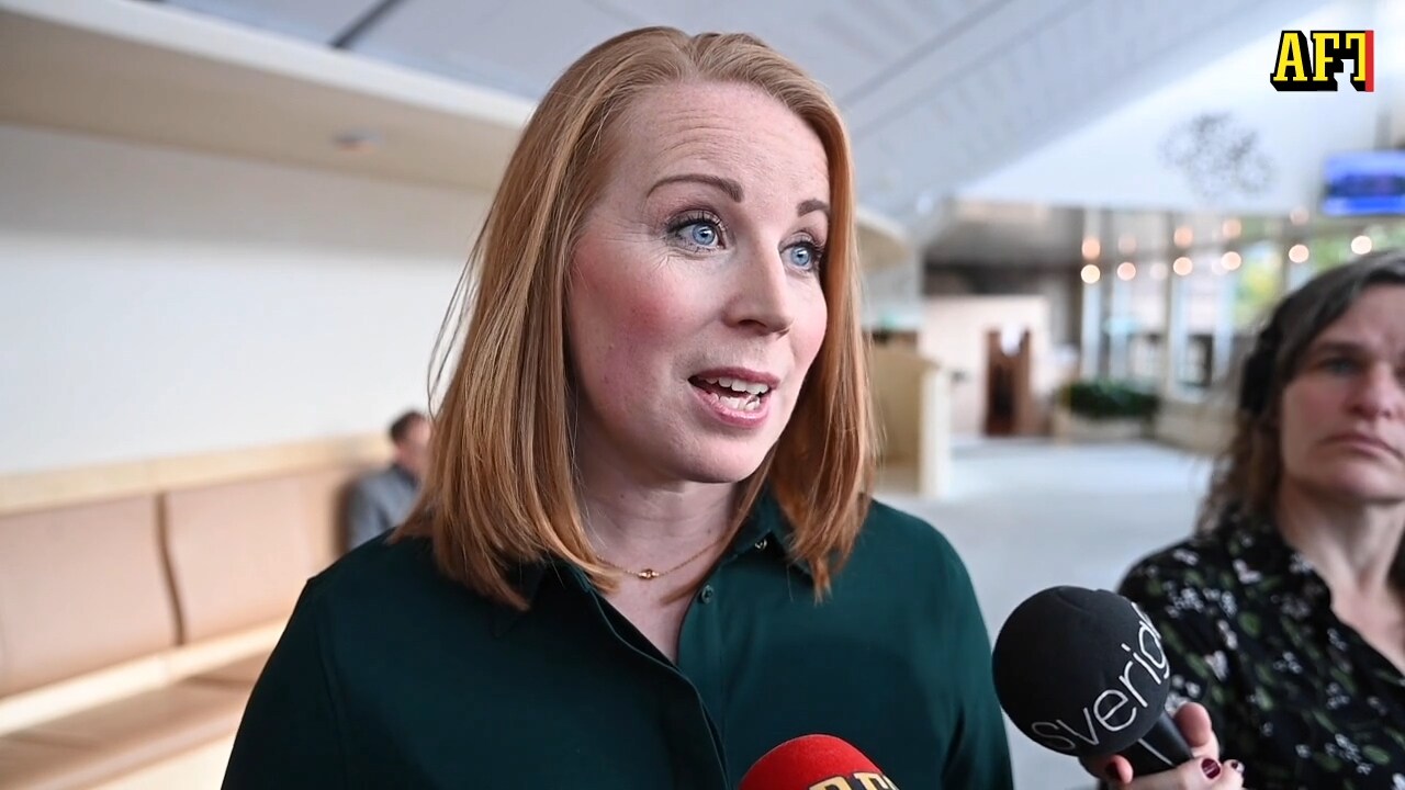 Annie Lööf (C): "Vi tolererar Magdalena Andersson"