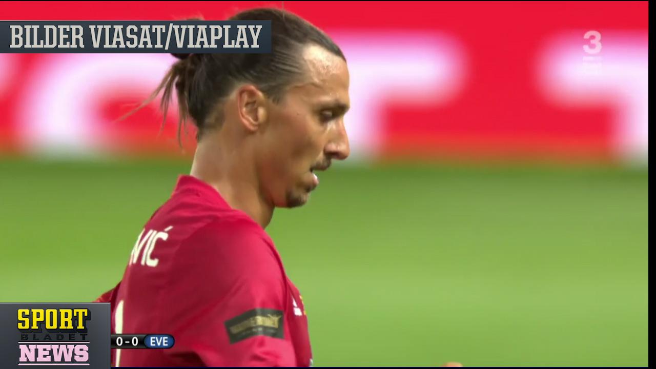 Zlatan mållös - trots heta chanser