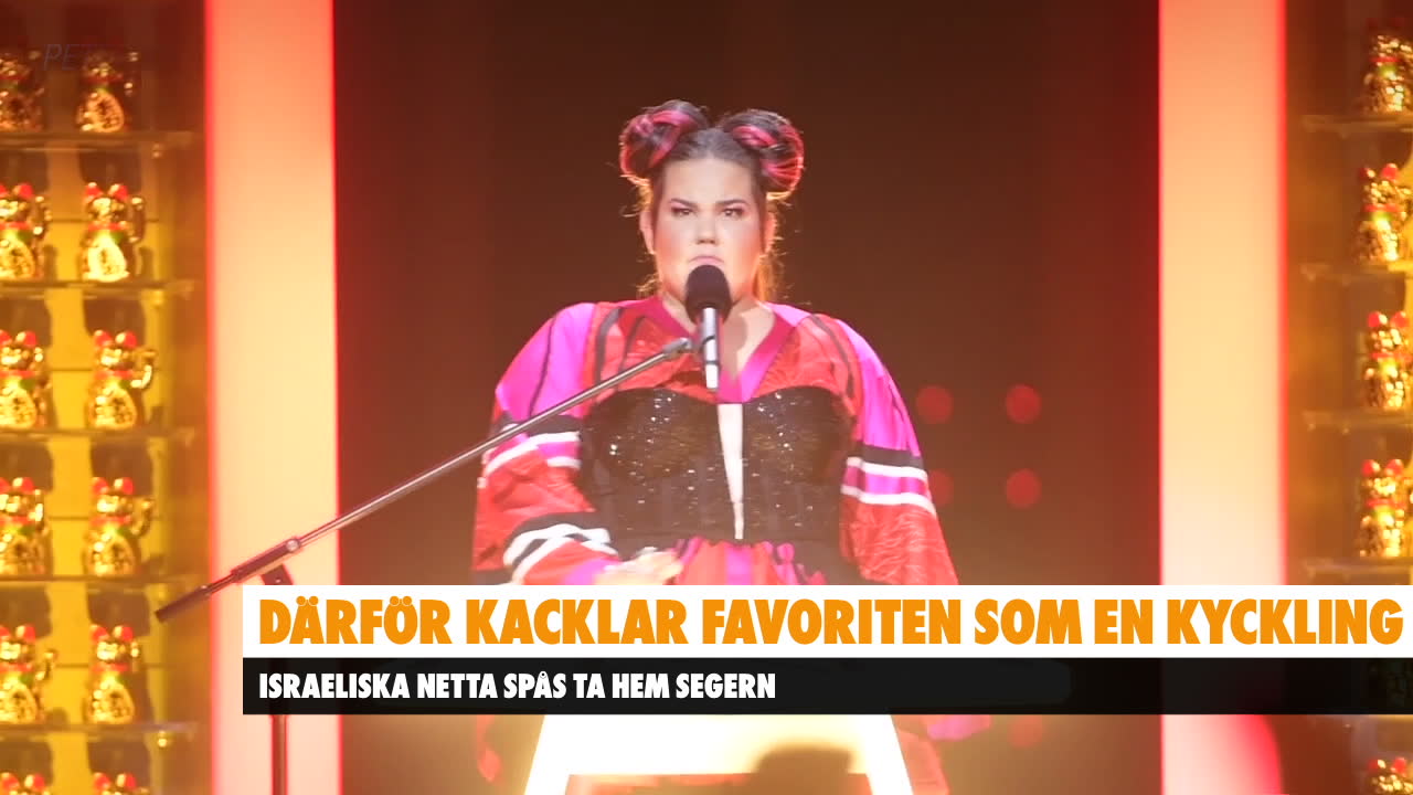 Därför kacklar favoriten som en kyckling