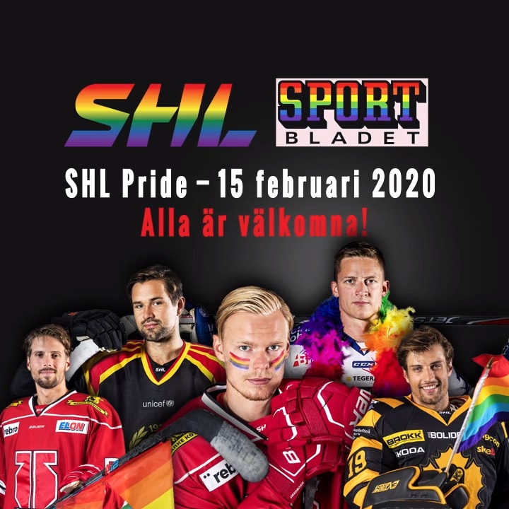 SHL Pride-veckan – 15 februari 2020