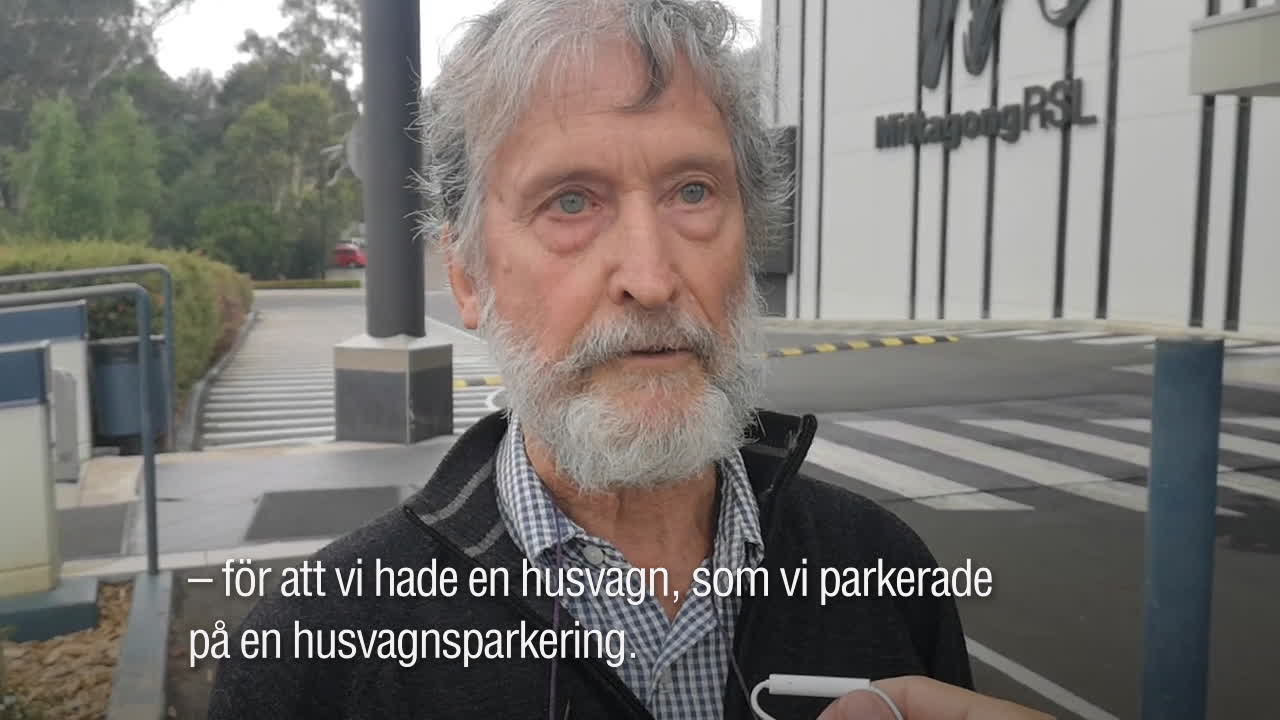 Anthony, 76, evakuerades från sitt hem: "Finns inte så mycket vi kan göra"