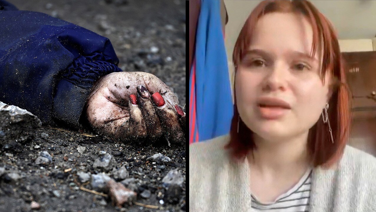 Anastasia kände igen sin vän på bilden från massakern