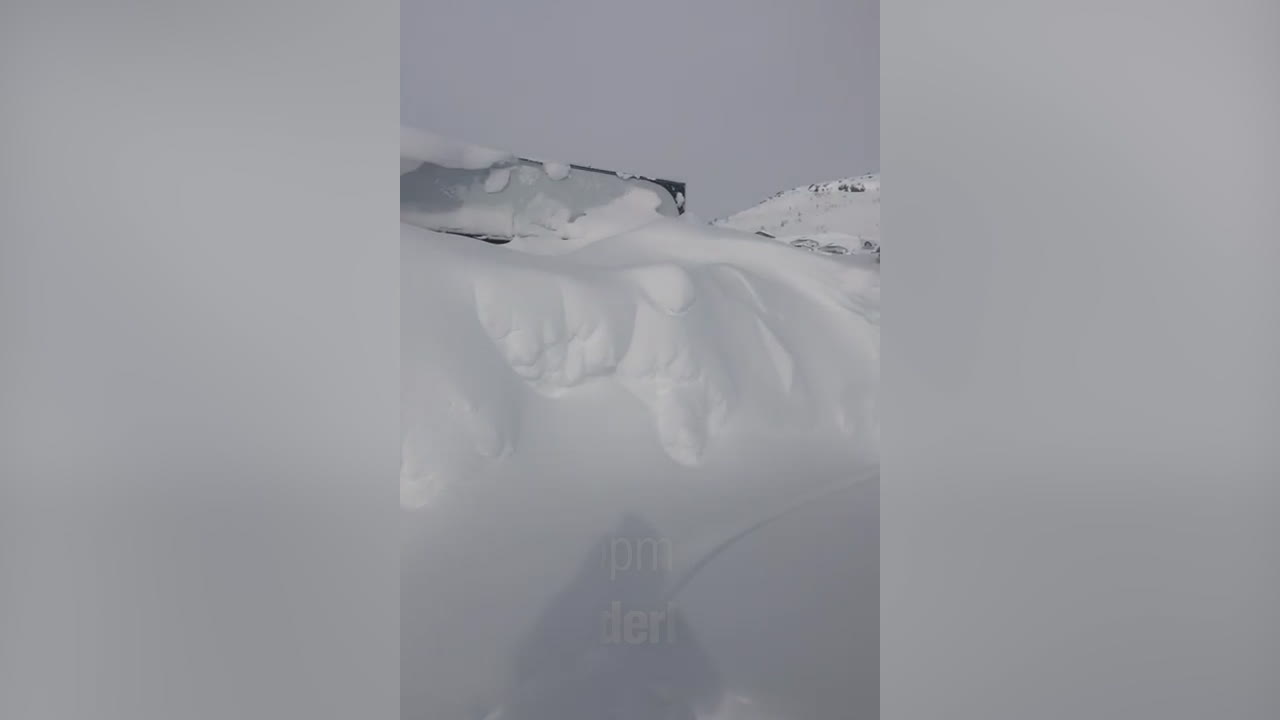 Snörekord vid Riksgränsen under måndagen