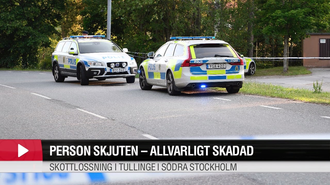 Skottlossning I Tullinge – En Person Allvarligt Skadad - Aftonbladet TV