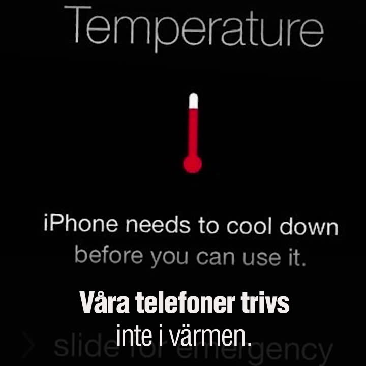 Så håller du mobilen vid liv i värmen