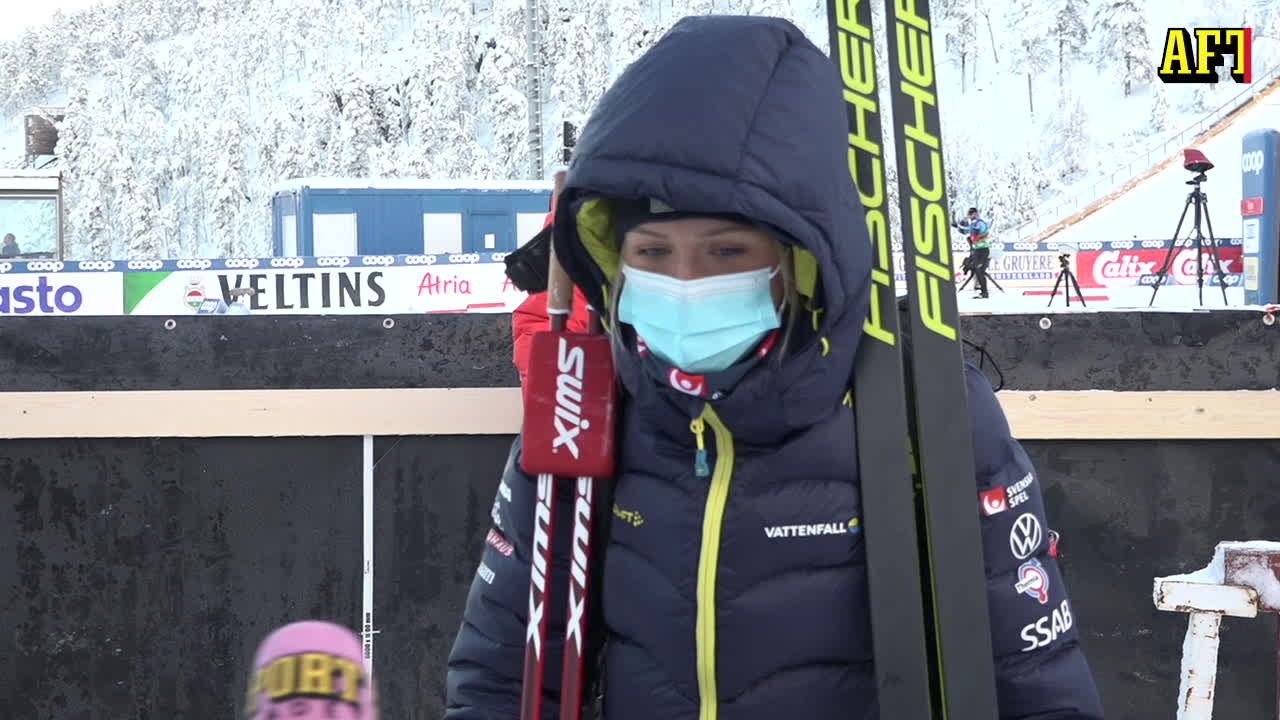 Frida Karlsson besviken trots andraplatsen