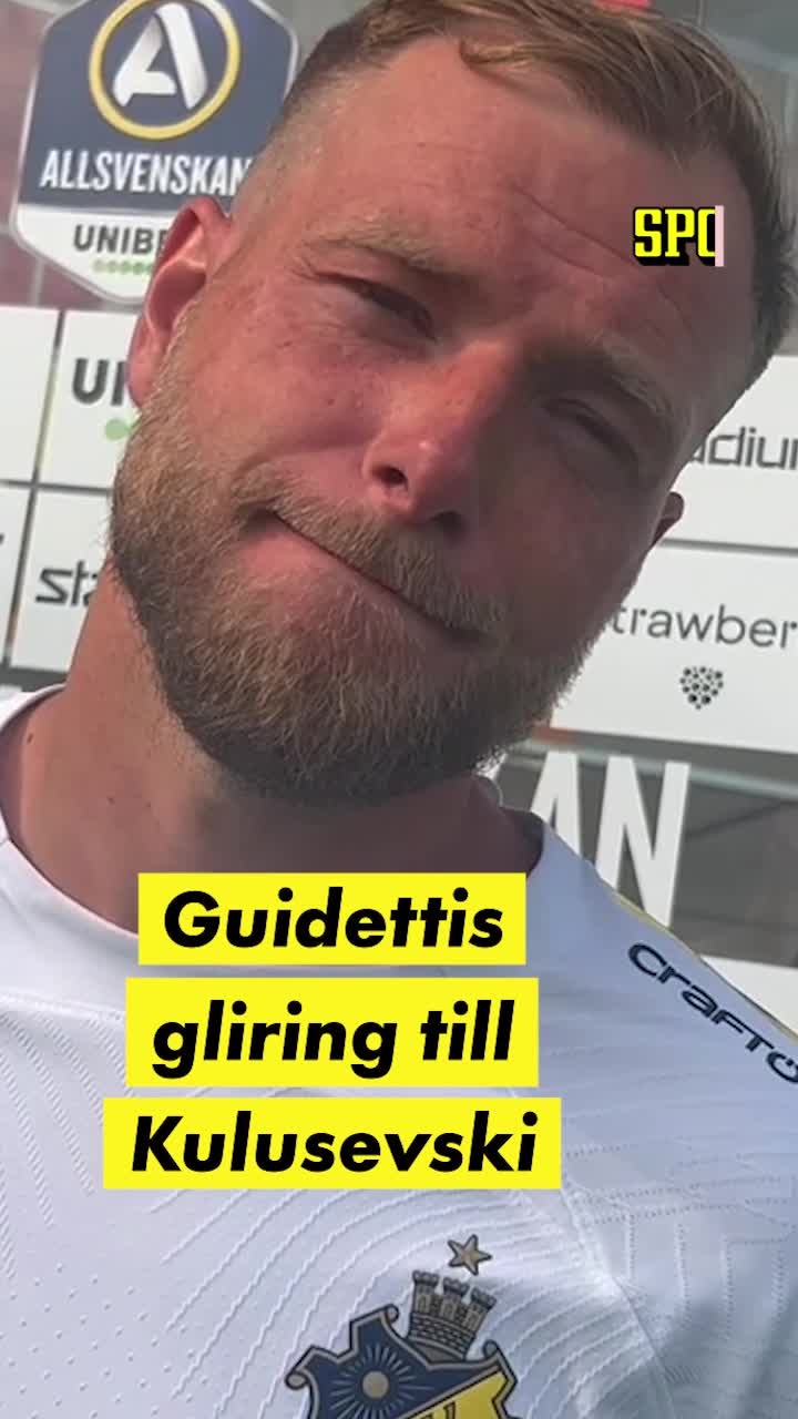 Guidettis gliring till Kulusevski