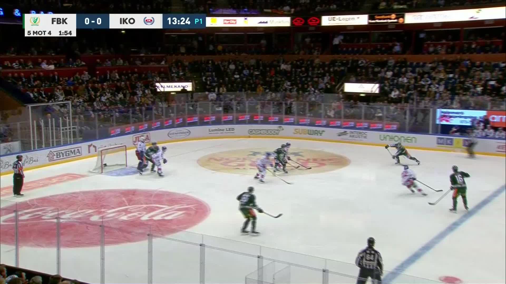 Färjestad körde över Oskarshamn