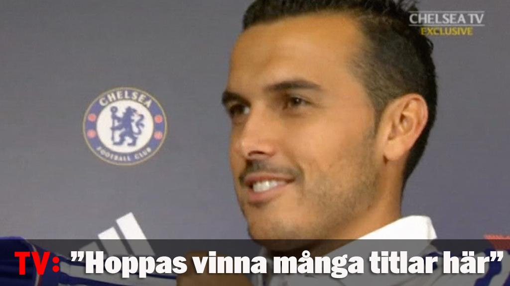 Pedro: "Hoppas vinna många titlar här"