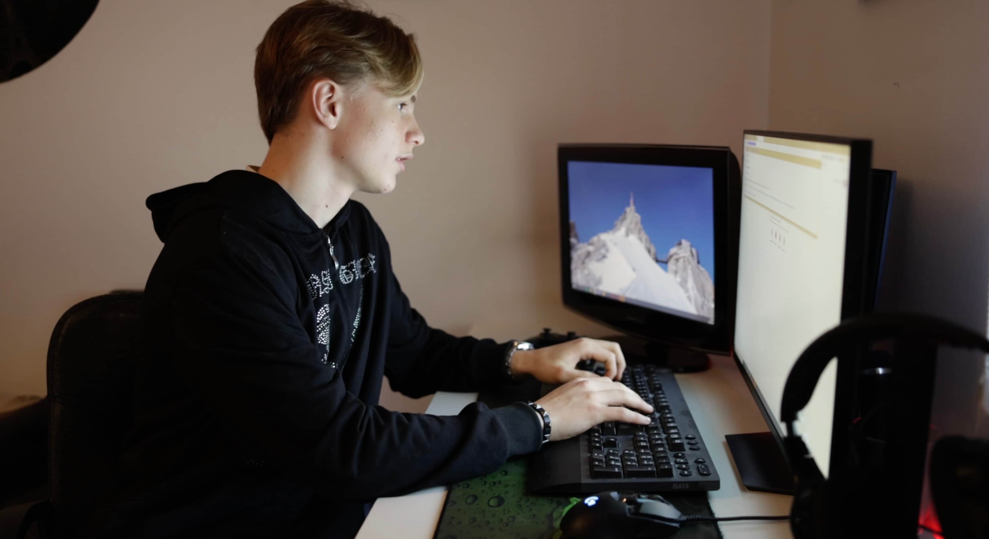 Skoleleven Gabriel: "Det kan påverka ens betyg och oron blir större"