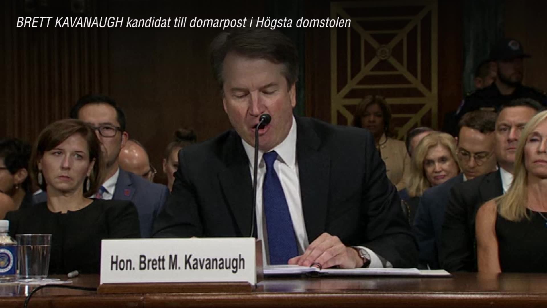 Kavanaught: "Har förstört min familj"