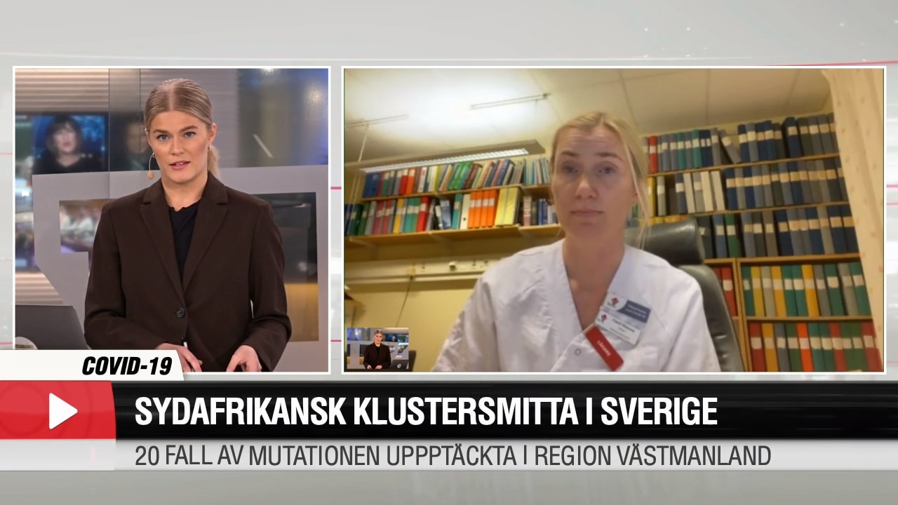 ”Rimligt att tro att vi får fler fall” – smittskyddsläkaren om sydafrikanska klustersmittan