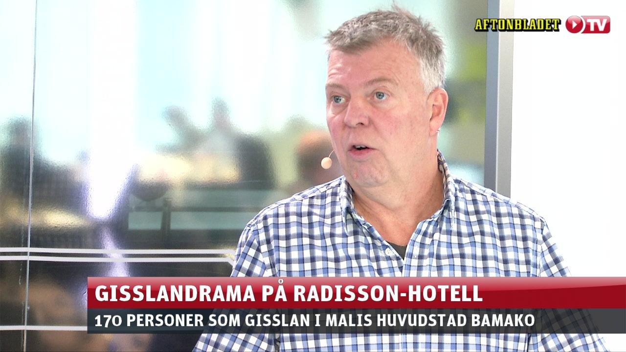 Gisslandrama på hotell