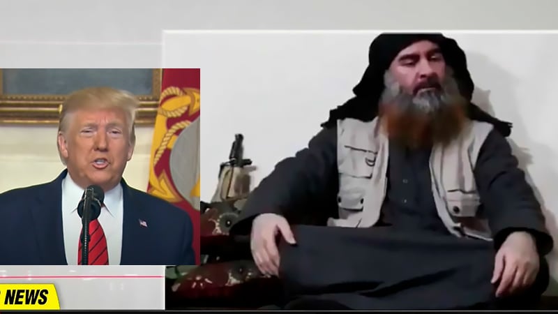 Trump om al-Baghdadi: Han dog som en hund, som en fegis