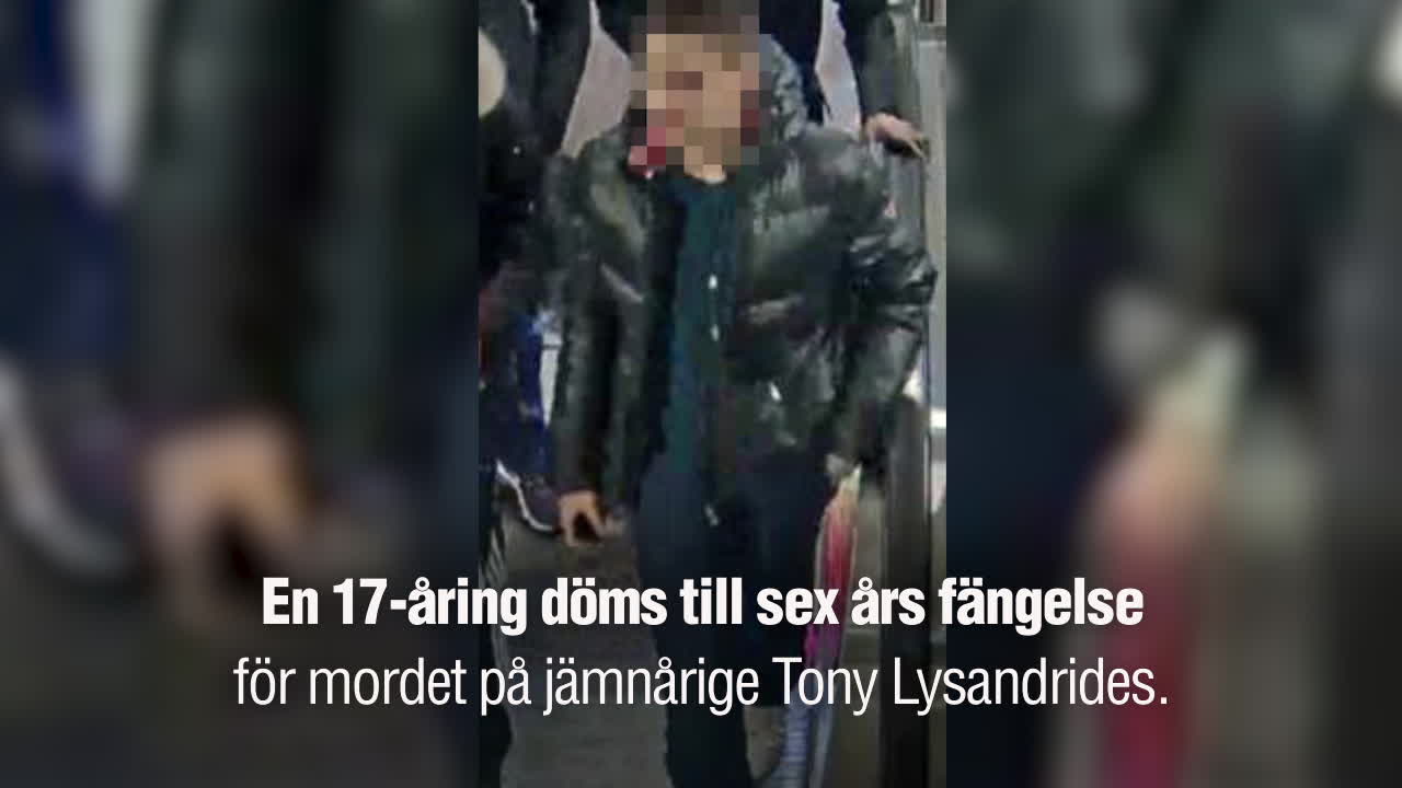 17-åring döms för mordet på T-centralen