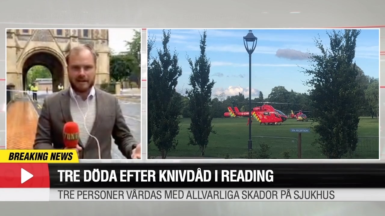Knivattacken i Reading - detta har hänt