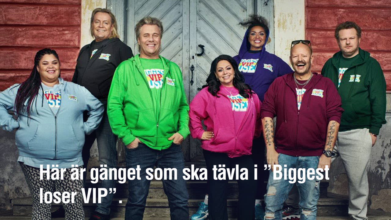 Kändisarna som tävlar i ”Biggest loser”