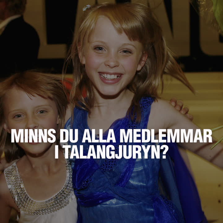 Minns du alla medlemmar i Talangjuryn?