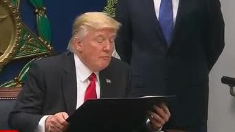 Trumps kritiserade inreseförbud stoppas