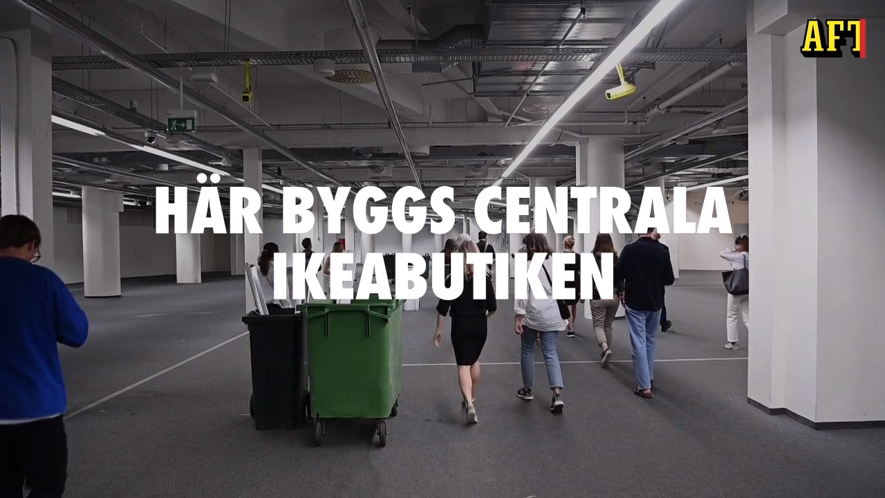 Här byggs nya Ikeabutiken – mitt i Stockholm