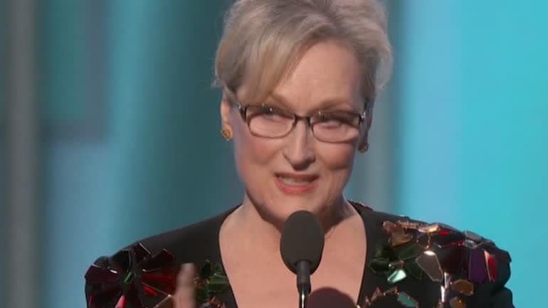 Meryl Streeps Trumpdiss på galan