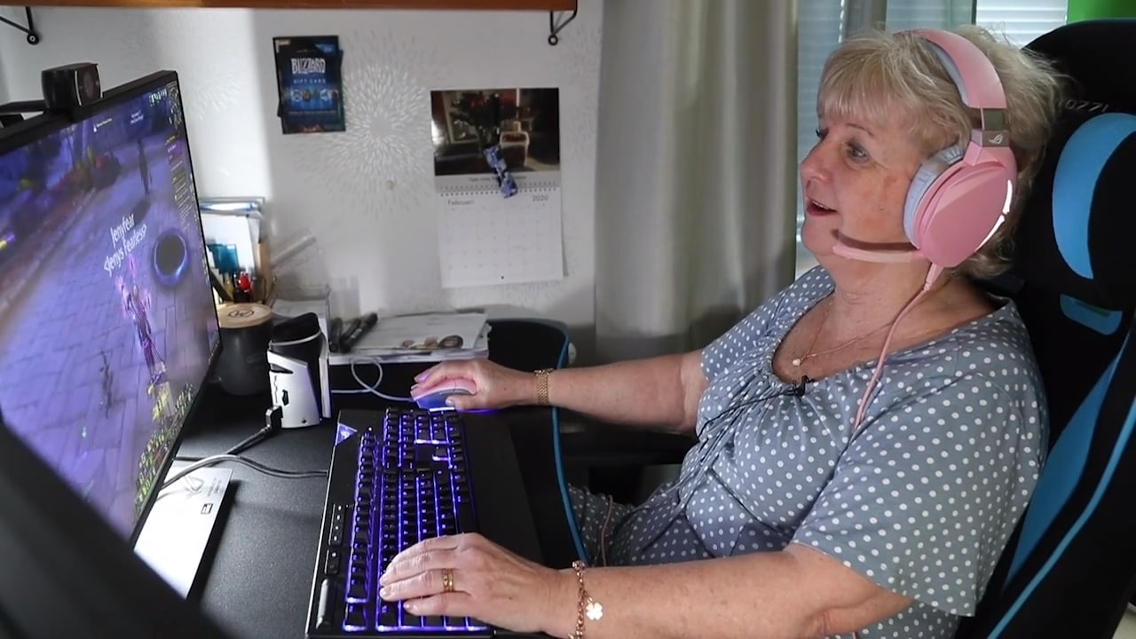 Möt Susanne, 68, som spelar datorspel på sin fritid