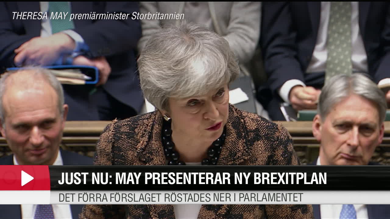 Theresa May : ”Så går brexit vidare”