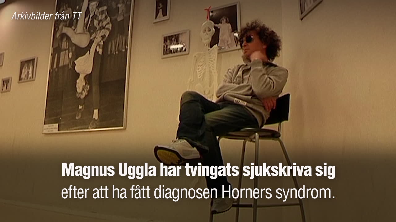 Magnus Uggla ställer in – efter diagnosen