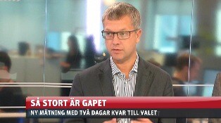 Gapet ökar men Kent Persson verkar nöjd