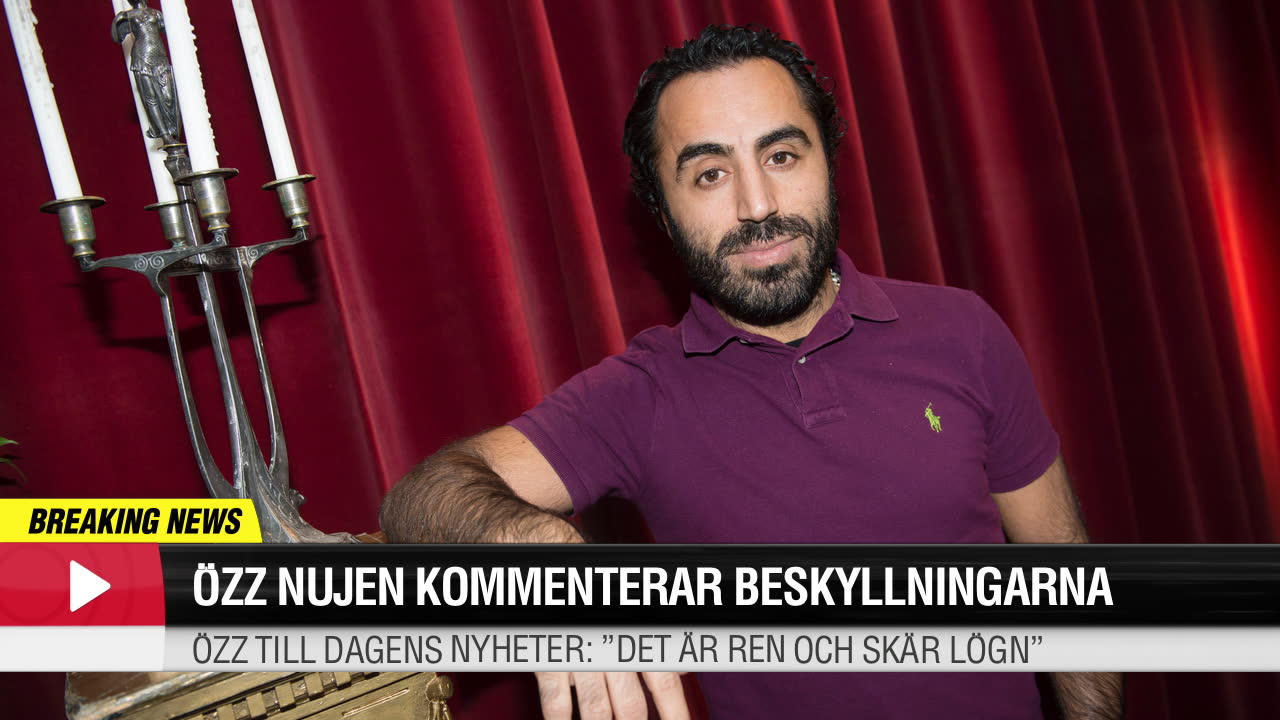 Özz Nûjen till motangrepp efter anklagelserna: ”Ren och skär lögn”