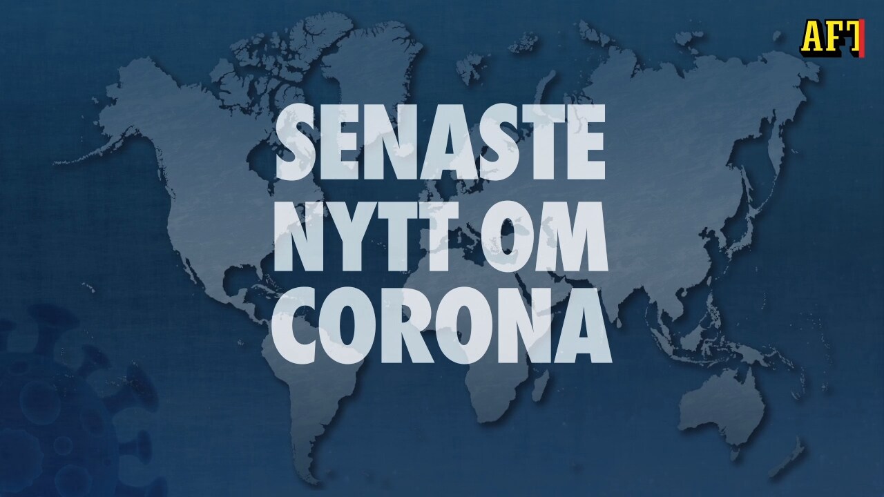 Senaste nytt om coronapandemin - 15 augusti